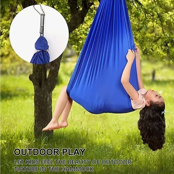 Black Hanging Hammock - Picture 2 of 8